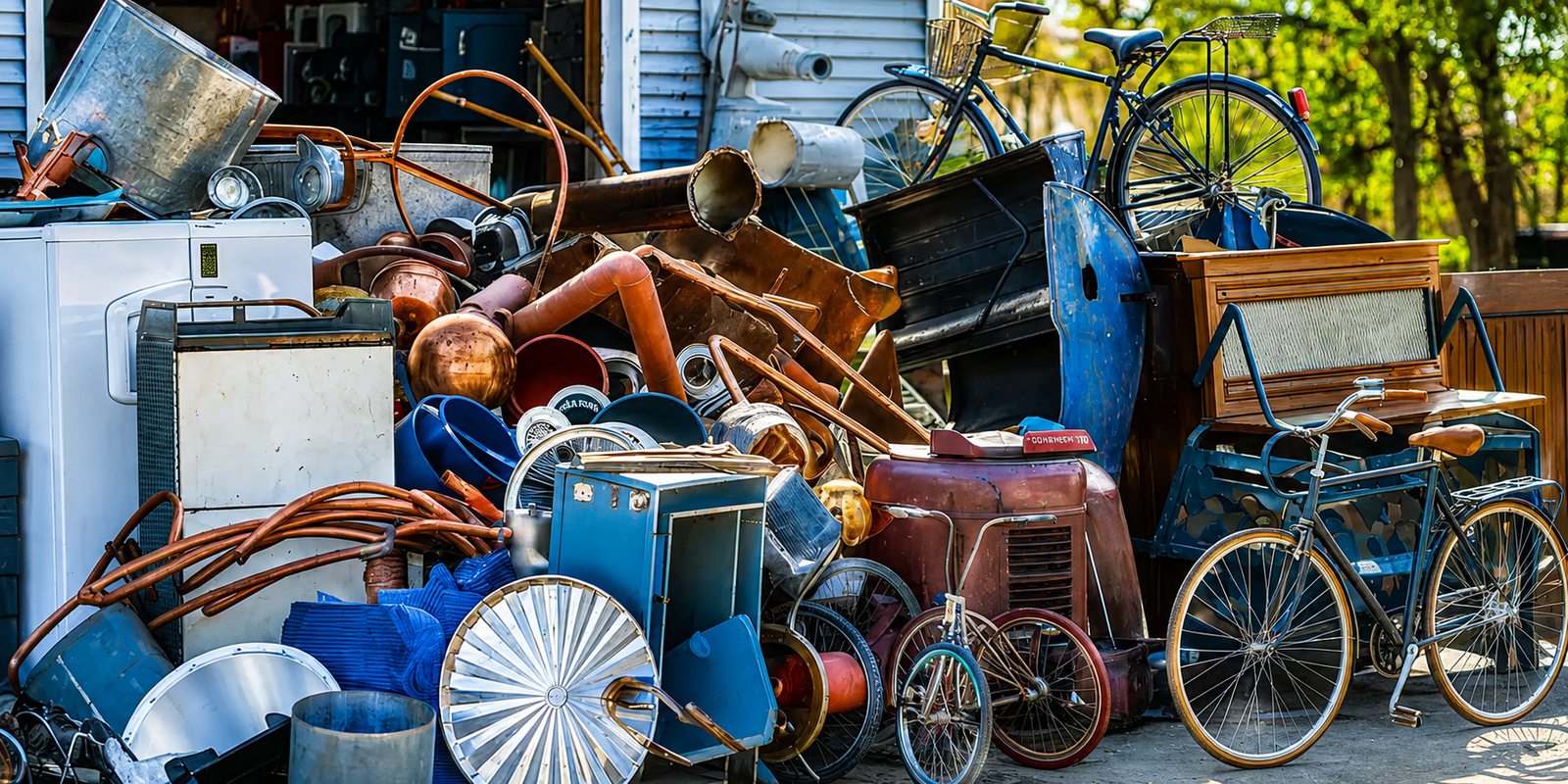 12 Common Household Scrap Metal Items You Can Sell