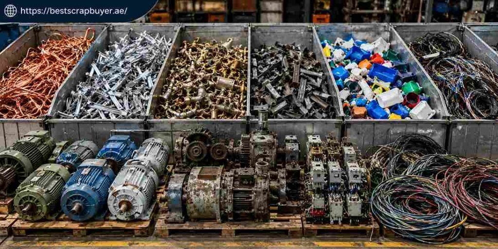 Sort Scrap Materials by Type Before Selling