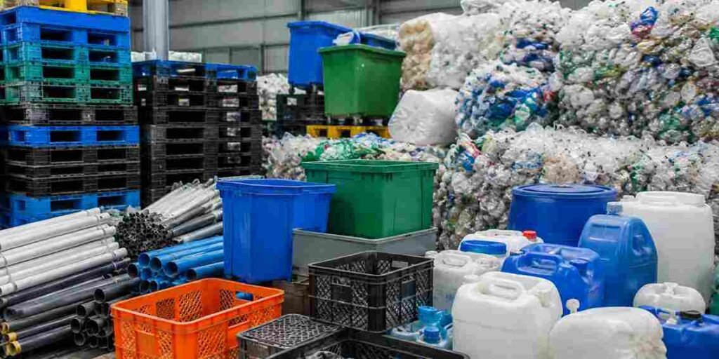 Valuable Plastic Materials Recovered Through Plastic Scrap Recycling