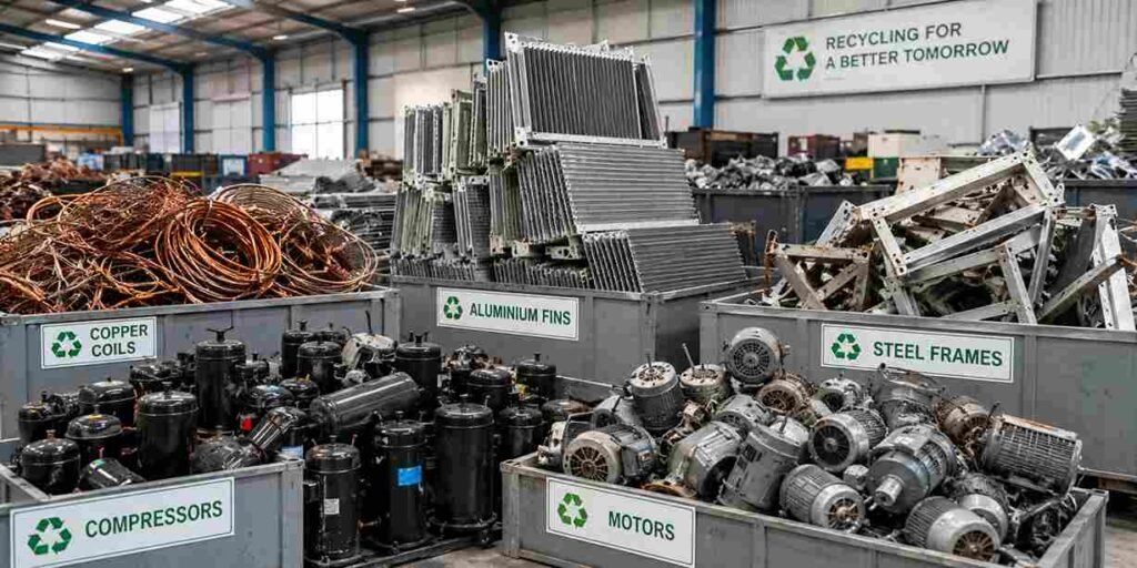 Valuable Components That Increase Air Conditioner Scrap Value