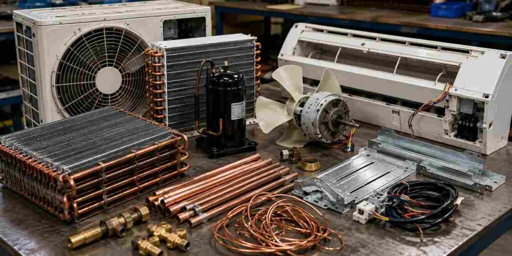 Valuable Materials Found Inside Air Conditioners