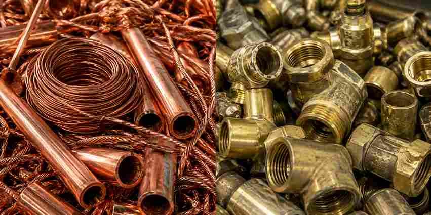 Difference Between Brass and Copper Scrap